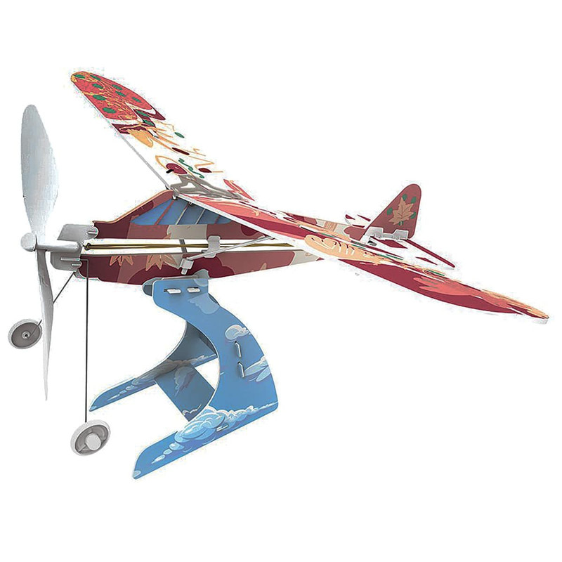 Rubberband Aeroplane Science Model Kit - Project Types:High Wing